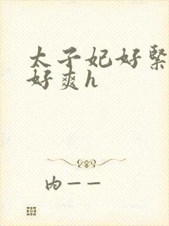 太子妃好紧皇上好爽h