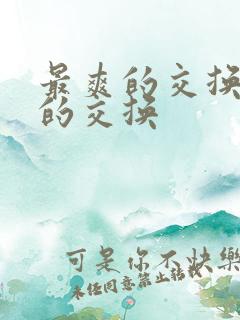 最爽的交换疯狂的交换