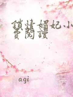 锁情媚妃小说免费阅读