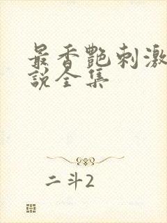 最香艳刺激的小说全集