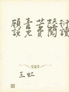 顾青芒陆衍牧小说免费阅读