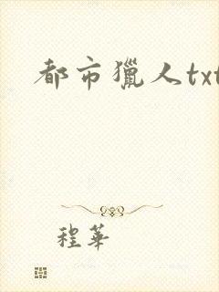 都市猎人txt