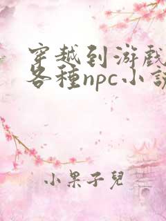 穿越到游戏里和各种npc小说