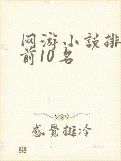 网游小说排行榜前10名