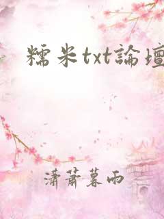 糯米txt论坛