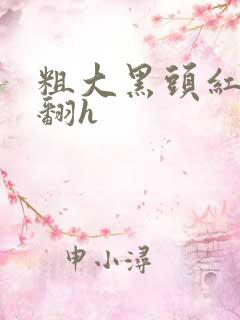 粗大黑头红肿外翻h