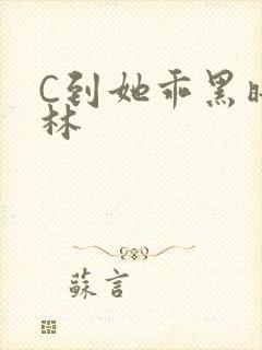 C到她乖黑暗森林