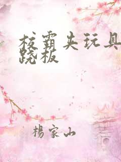 校霸夹玩具坐跷跷板