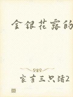 金银花露的小说