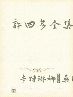 许四多全集