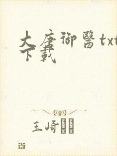 大唐御医txt下载