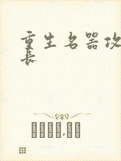 重生名器攻略兄长