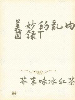 美妙的乱肉沉沦目录T