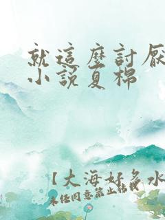 就这么讨厌我吗小说夏棉