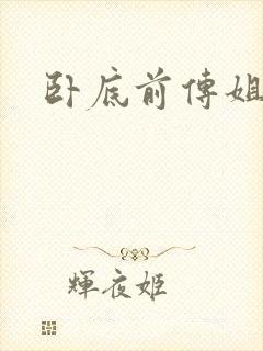 卧底前传姐妹篇