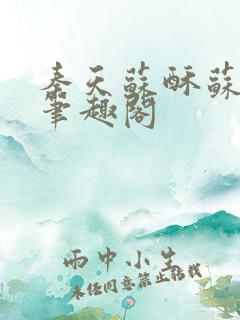 秦天苏酥苏小说笔趣阁