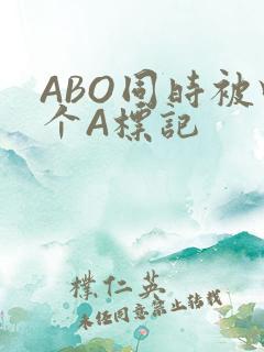 ABO同时被四个A标记