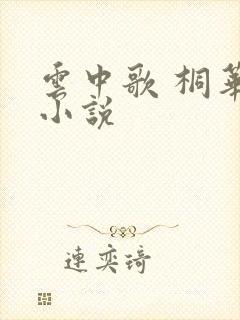 云中歌 桐华 小说