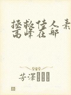 拯救佳人素柔 高峰在哪