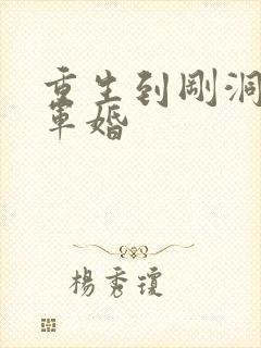 重生到刚洞房的军婚