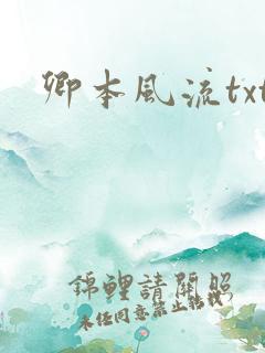 卿本风流txt