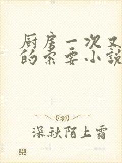 厨房一次又一次的索要小说