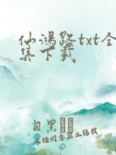 仙鸿路txt全集下载