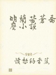 明兰若苍乔是什么小说