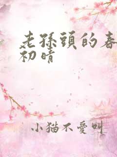 老孙头的春天林初晴