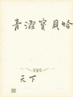 青涩宝贝哈烧恋