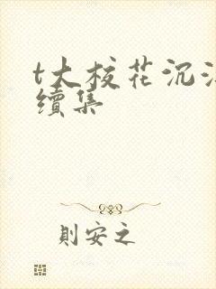 t大校花沉浮录续集