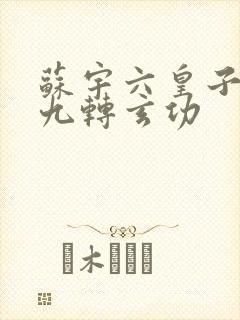 苏宇六皇子签到九转玄功