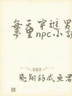 每天穿进男神的梦里npc小说txt