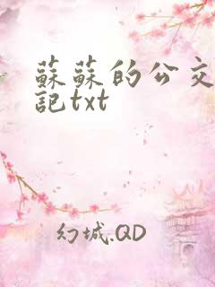 苏苏的公交车日记txt