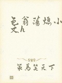 色翁荡熄小说全文h