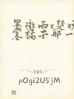 墨微雨x楚晚宁塞橘子哪一章