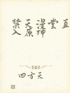 禁天漫堂直接进入原神