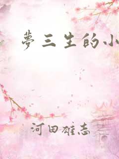 梦三生的小说