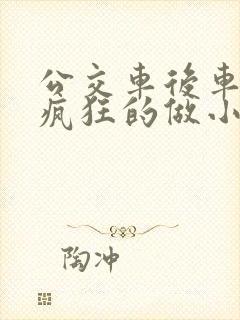 公交车后车座的疯狂的做小