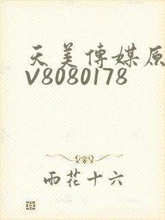 天美传媒原创MV8080178