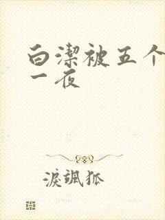 白洁被五个人玩一夜