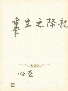 重生之降龙十八掌