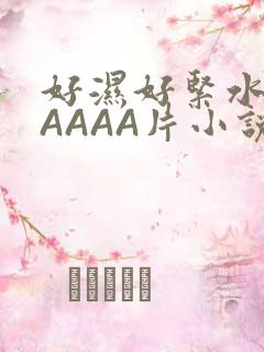 好湿好紧水多AAAAA片小说