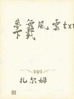 梦舞风云txt下载