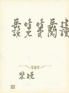 岳晴晴岳建南小说免费阅读