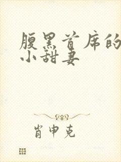 腹黑首席的替身小甜妻