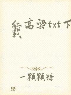 红高粱txt下载