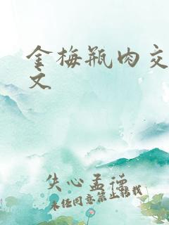 金梅瓶肉交白话文