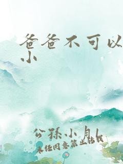 爸爸不可以我还小