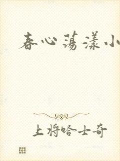 春心荡漾小说
